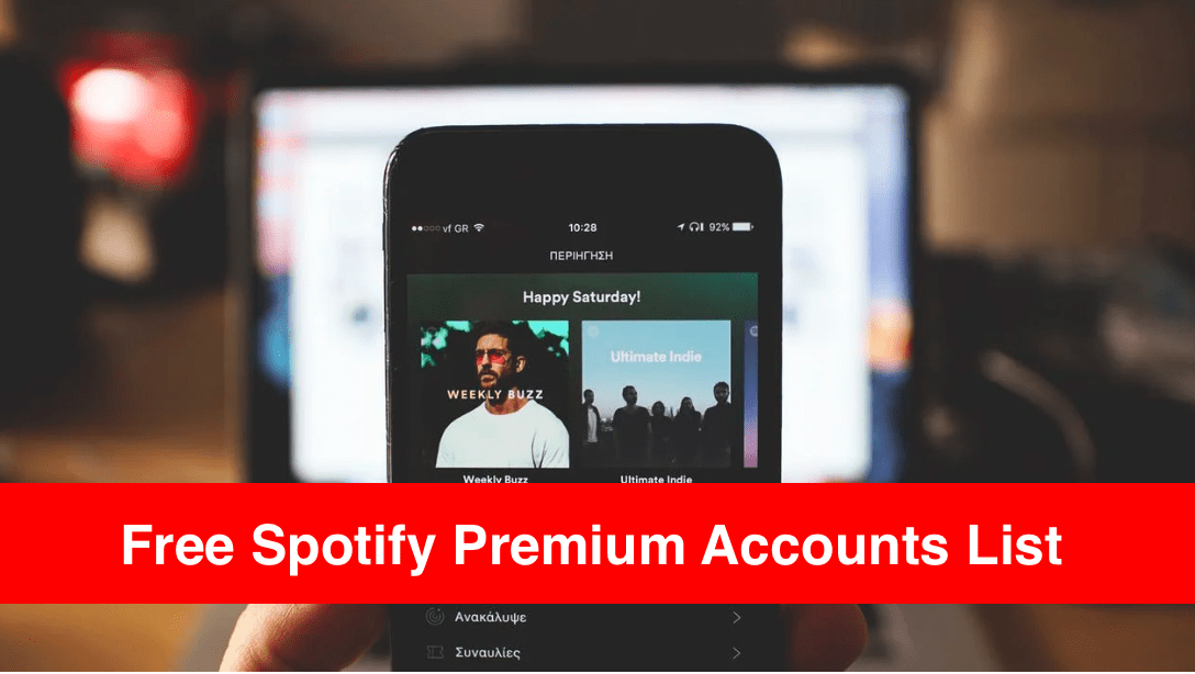 Free Spotify Premium Accounts List